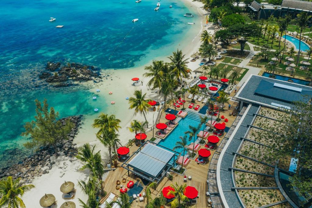 Hvor bør man bo på Mauritius? De 5 beste områdene & gode hoteller 4 LUX* Grand Baie Resort & Residences på Mauritius