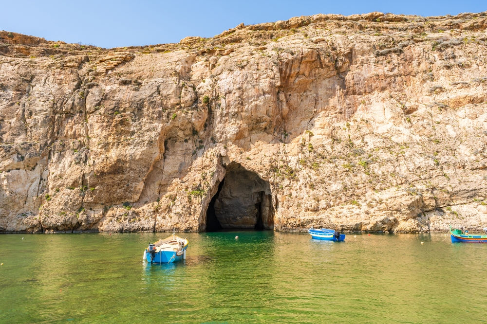 Lagunen Inland Sea ved Dwejra på Gozo