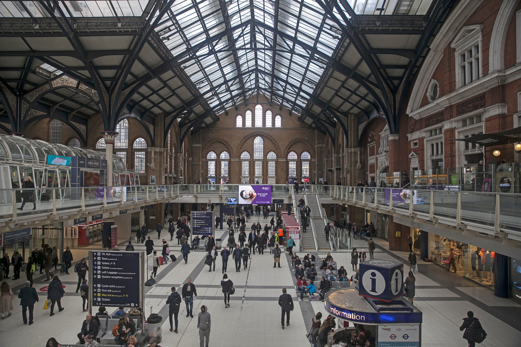 Liverpool Street Station i London