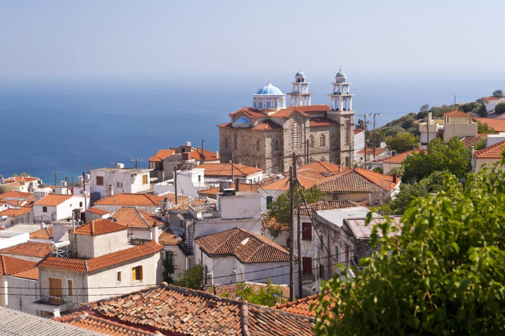 Hvor bør man bo på Samos? De 5 beste områdene & gode hoteller 6 Marathokampos på Samos