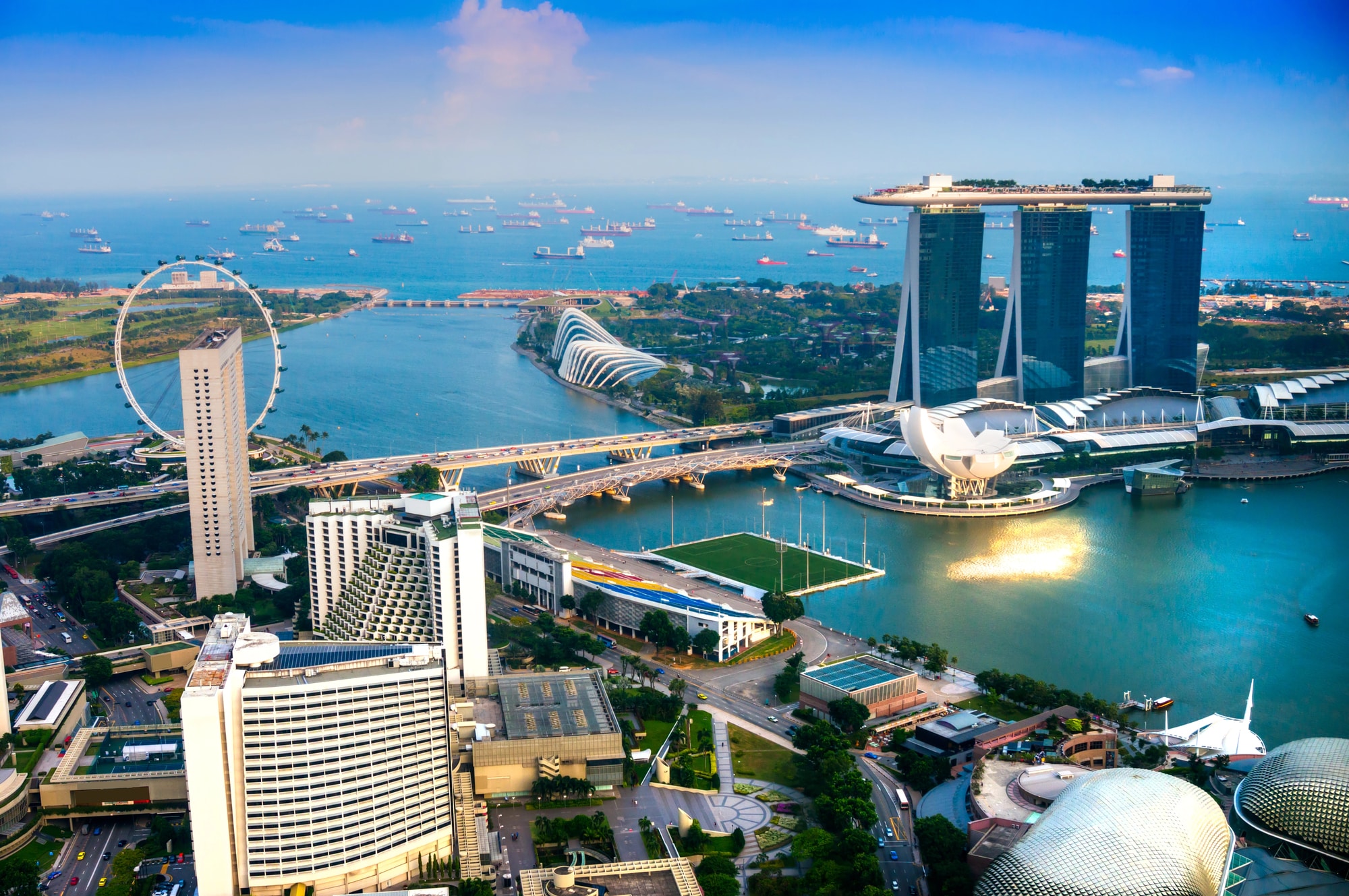 Marina Bay i Singapore