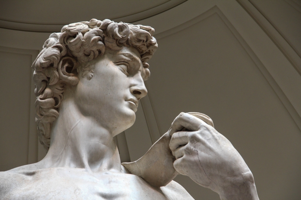 Severdigheter i Firenze: 20 ting å se og gjøre 5 Michelangelos David i Galleria dell'Accademia i Firenze
