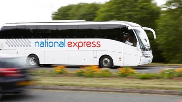 National Express-buss fra Luton lufthavn til London