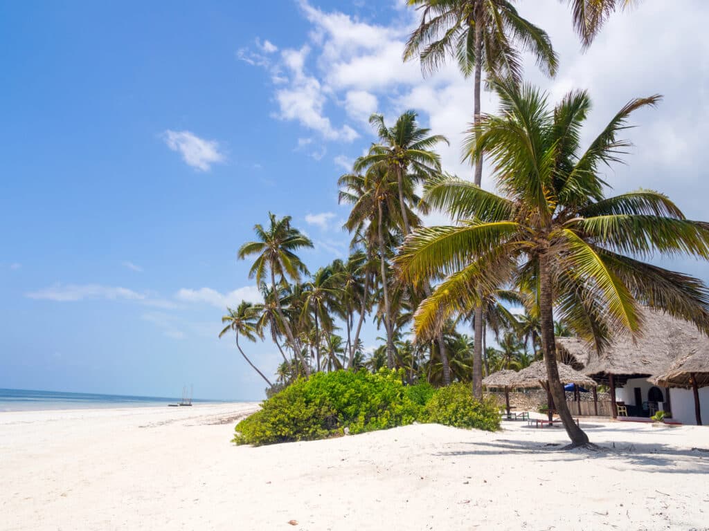 Paje på Zanzibar