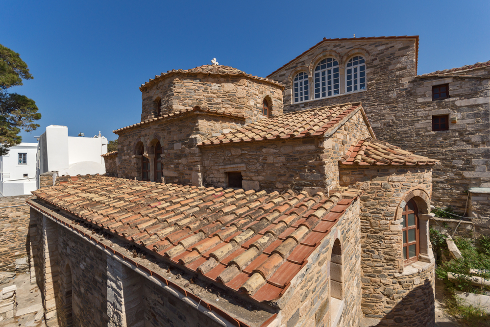 Kirken Panagia Ekatontapiliani i Parikia på Paros