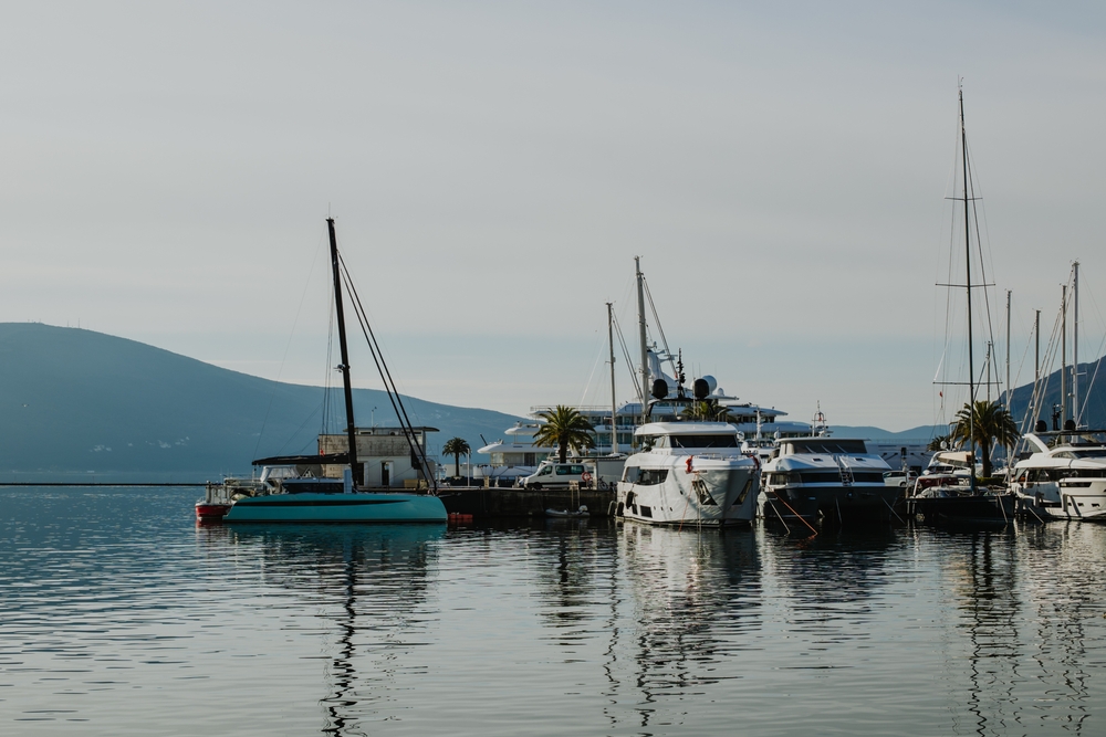 Marinaen Porto Montenegro i Tivat