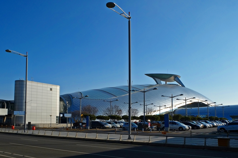Incheon International Airport ved Seoul