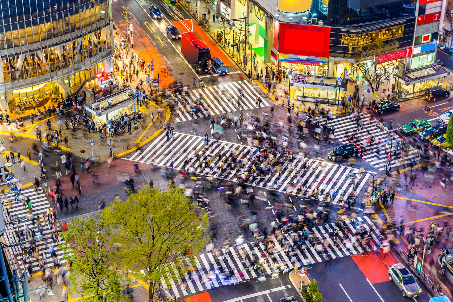 Shibuya i Tokyo