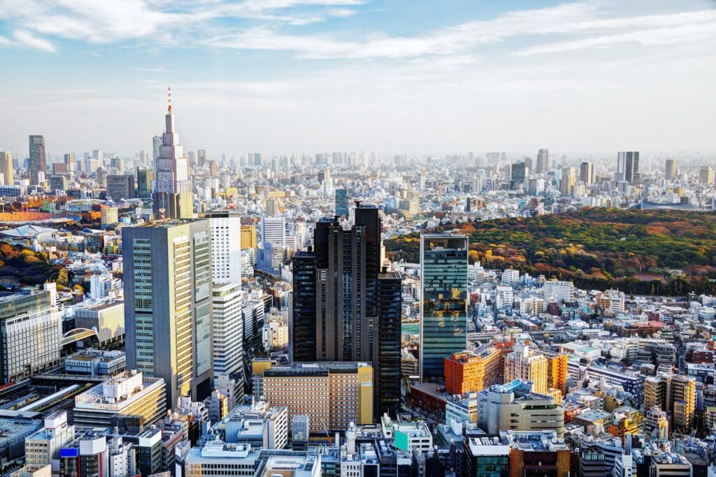Shinjuku i Tokyo