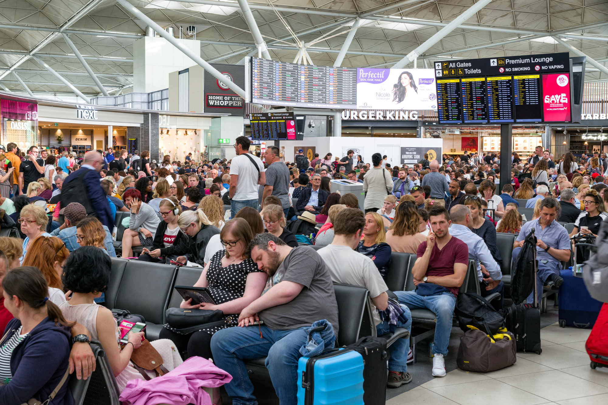 Stansted lufthavn utenfor London