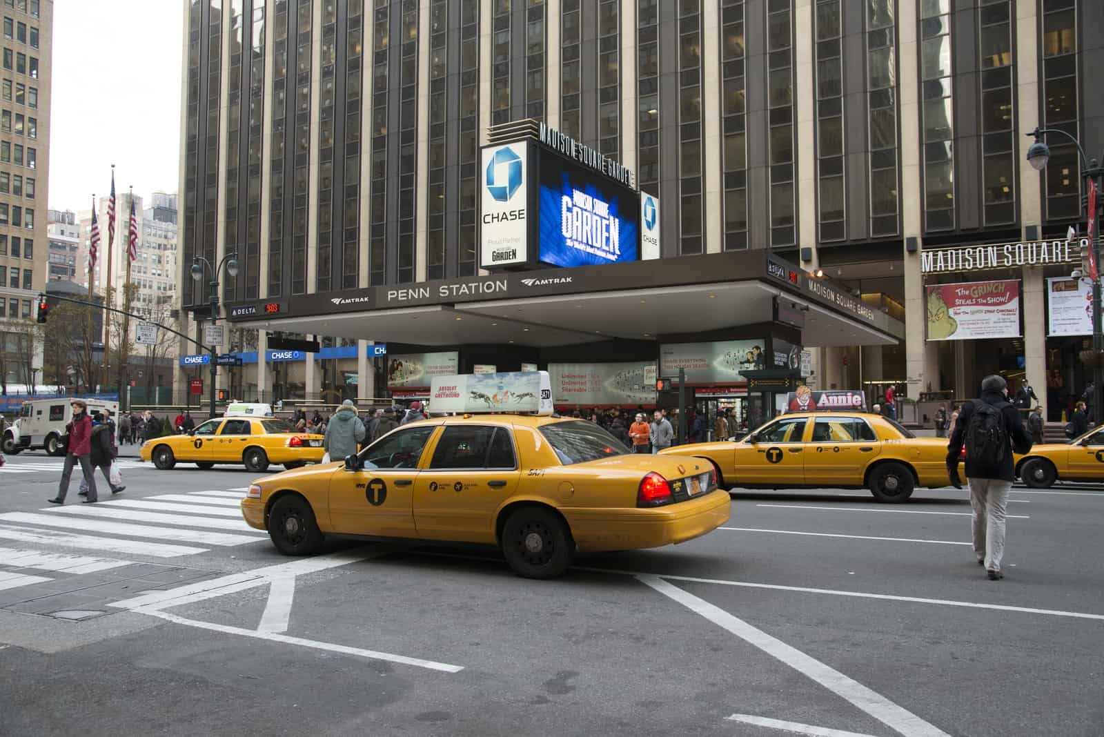 Fra Newark og LaGuardia lufthavn til Manhattan - transportguide 5 Taxi i New York