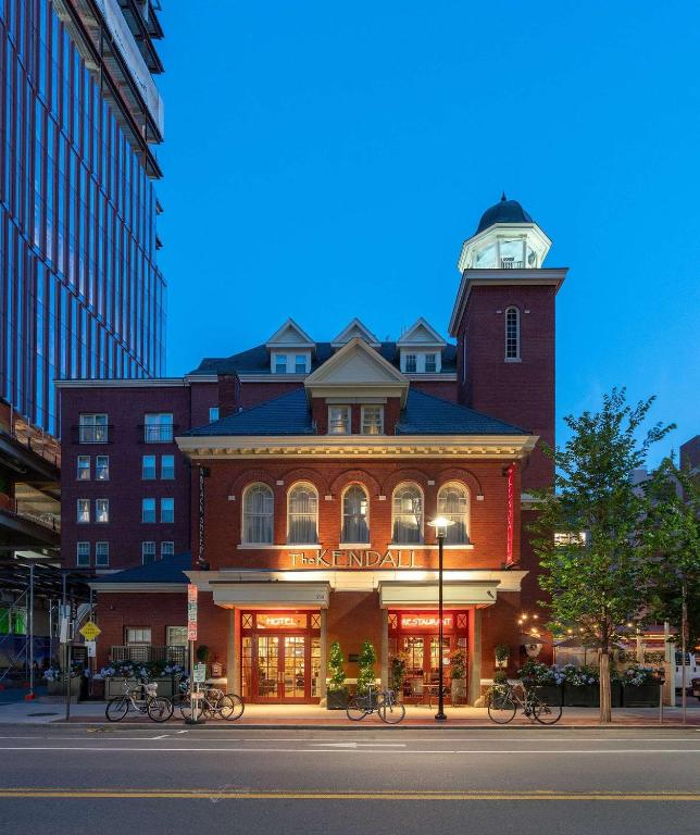 The Kendall Hotel i brannstasjonen Engine 7 i Cambridge