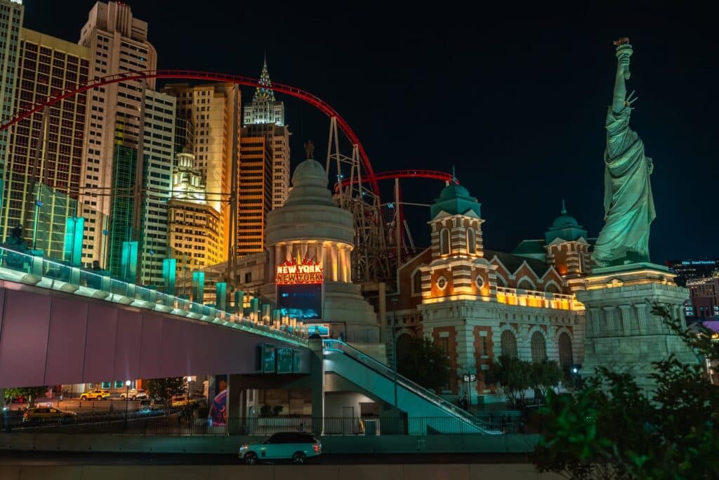 Hvor bør man bo i Las Vegas? De 5 beste områdene & gode hoteller 2 The Strip i Las Vegas