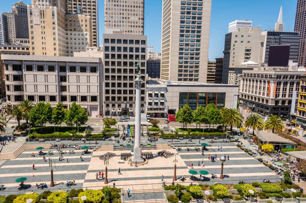 Hvor bør man bo i San Francisco? De 5 beste områdene & gode hoteller 2 Union Square i San Francisco