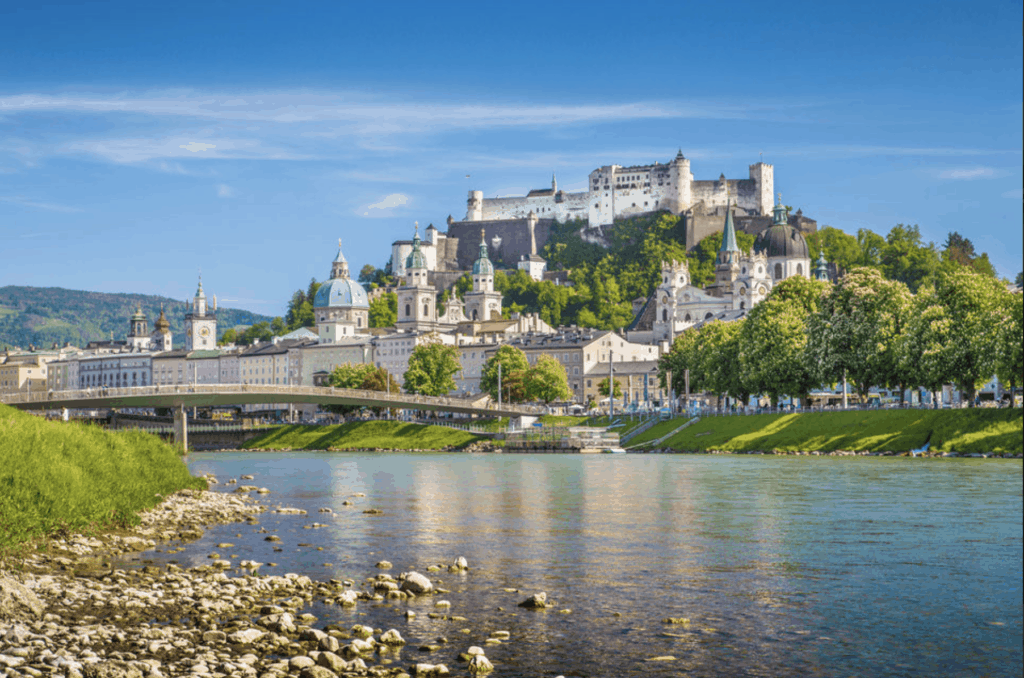 Severdigheter i München: de 18 beste tingene å se og gjøre 19 Utsikt over Salzburg med festningen Hohensalzburg