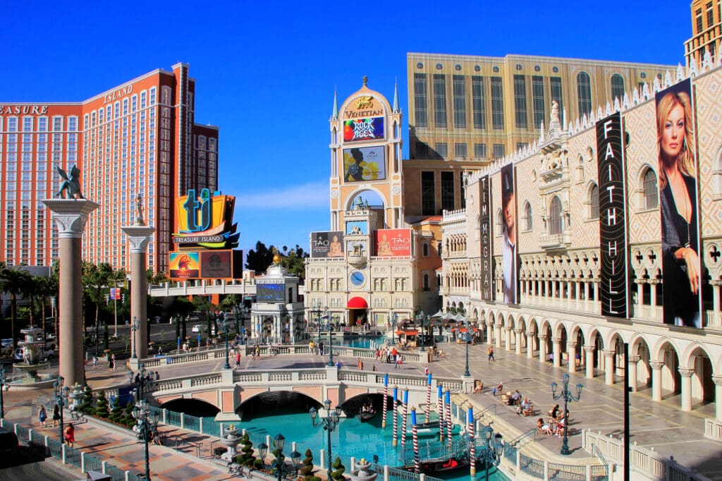 Hvor bør man bo i Las Vegas? De 5 beste områdene & gode hoteller 6 Venetian i Las Vegas