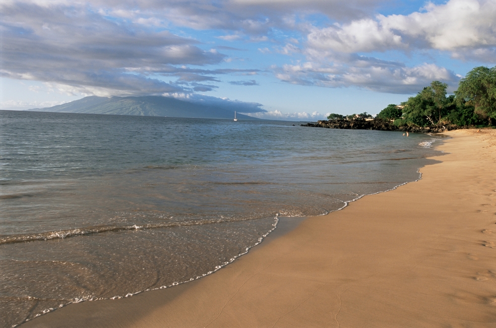 Wailea Beach på Mauis sørkyst