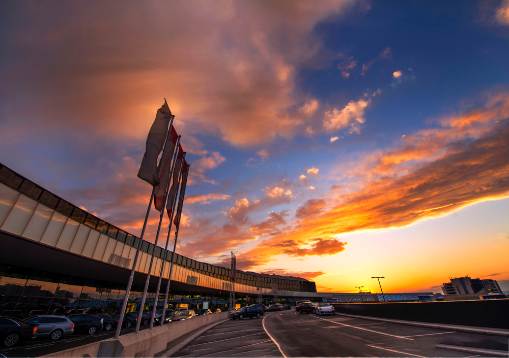 Wien lufthavn i Schwechat