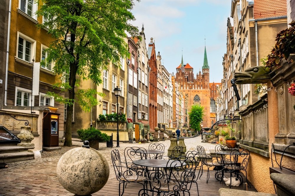Arkitekturen i Mariacka-gaten
