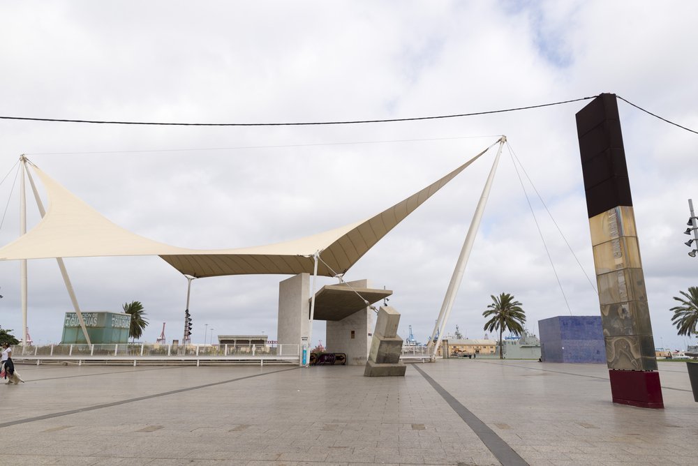 Busstasjonen Santa Catalina i Las Palmas