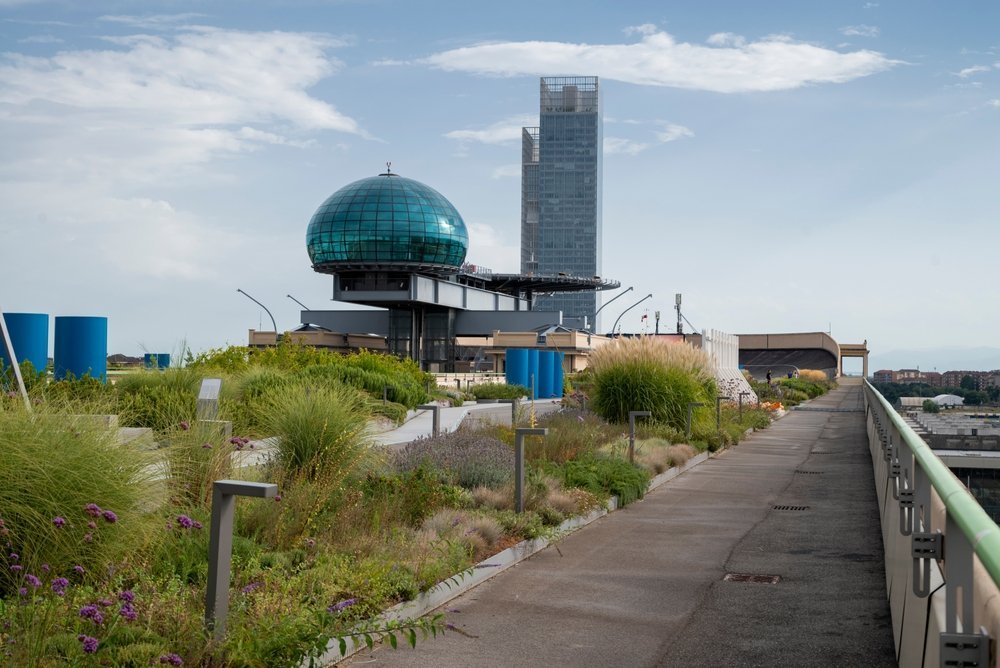 Hvor bør man bo i Torino? De 6 beste områdene & gode hoteller 7 Den gamle testbanen på taket av Fiat-fabrikken Lingotto i Torino