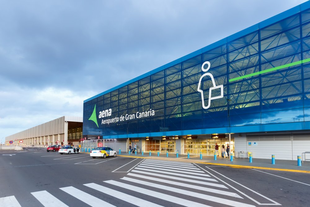Terminalen i Gran Canaria Lufthavn