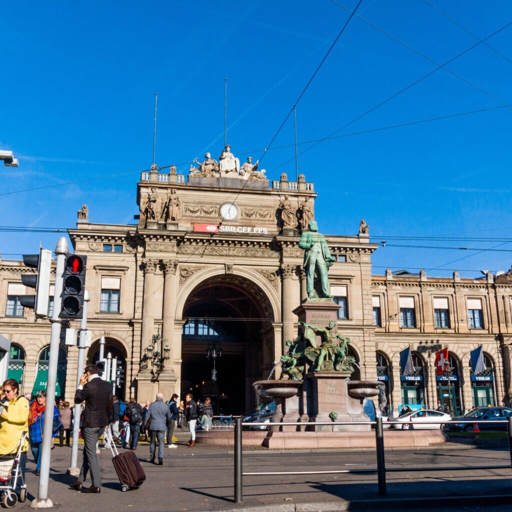 Hovedstasjonen Zürich HB