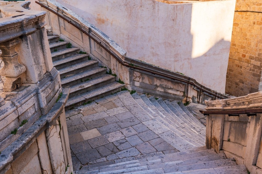 Jesuittrappen i Dubrovnik, kjent fra Game of Thrones