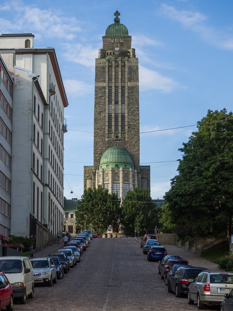 Kallio kirke over bydelen Kallio i Helsinki
