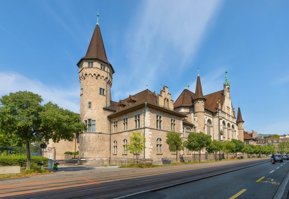 Landesmuseum Zürich, det sveitsiske nasjonalmuseet ved Hauptbahnhof