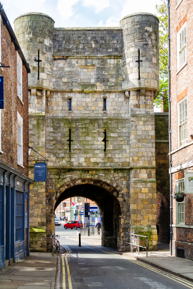 Micklegate Bar, den gamle byporten inn til York