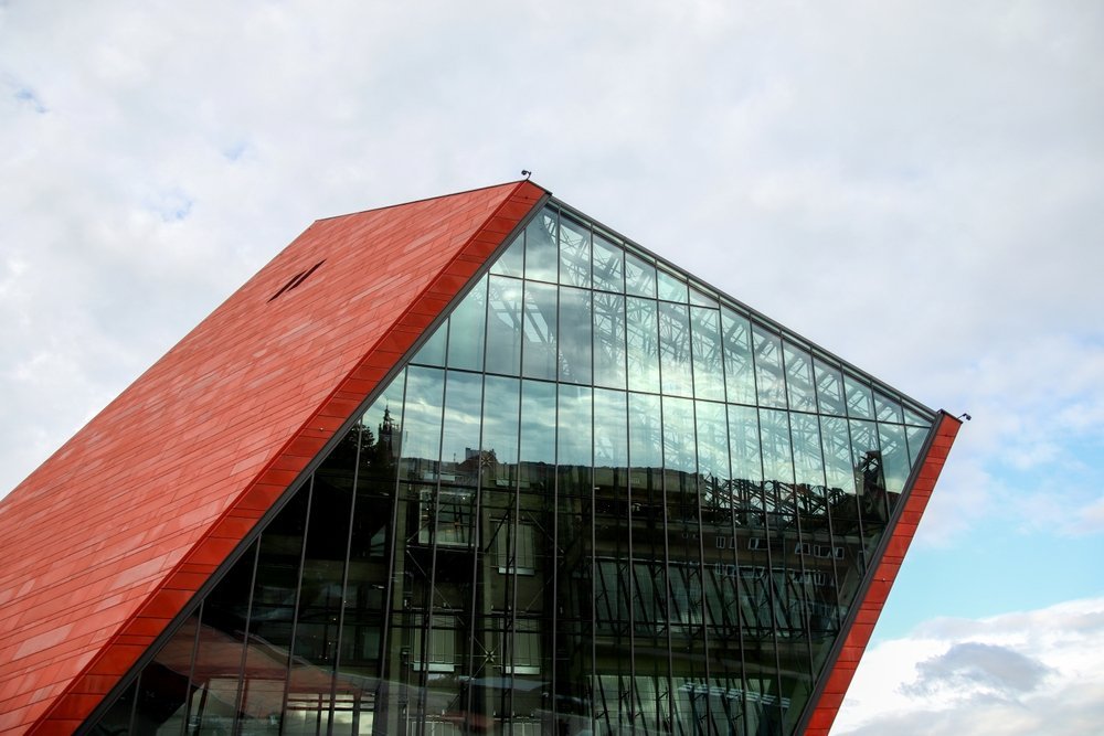 Museets moderne bygning