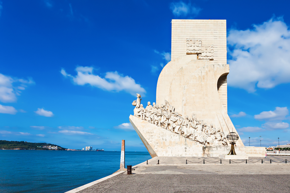 Padrão dos Descobrimentos ved Tejo i Belém, Lisboa
