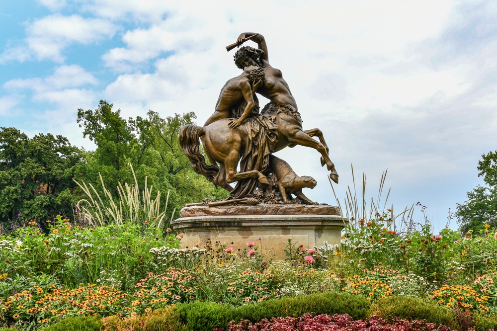 Parc de la Tête d'Or ved Les Brotteaux i Lyon