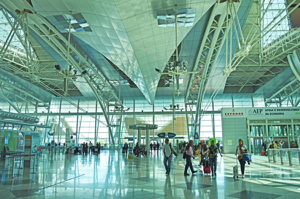Terminalen i Porto Lufthavn