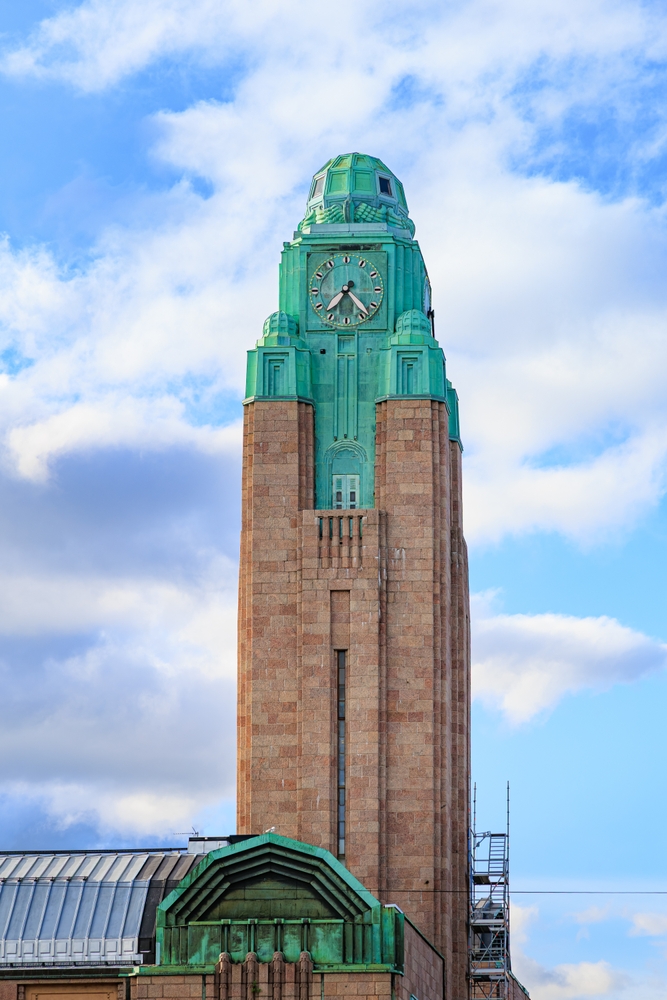 Hvor bør man bo i Helsinki? De 6 beste områdene & gode hoteller 2 Klokketårnet på sentralstasjonen i Kluuvi i Helsinki