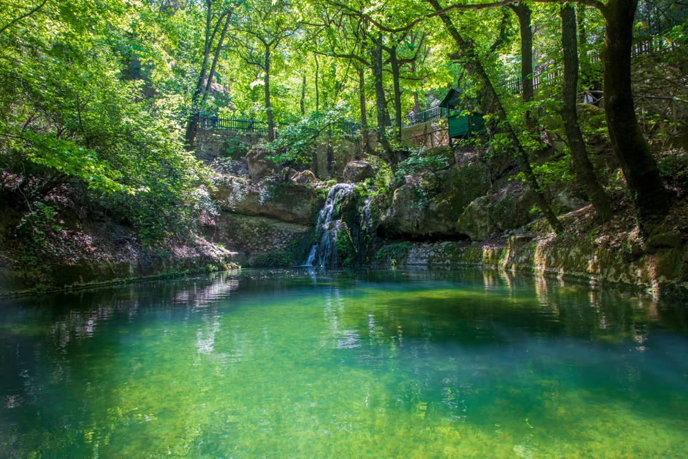 Sommerfugldalen Petaloudes på Rhodos