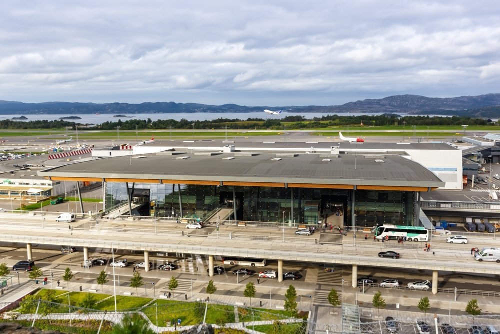 Terminalen på Bergen lufthavn Flesland