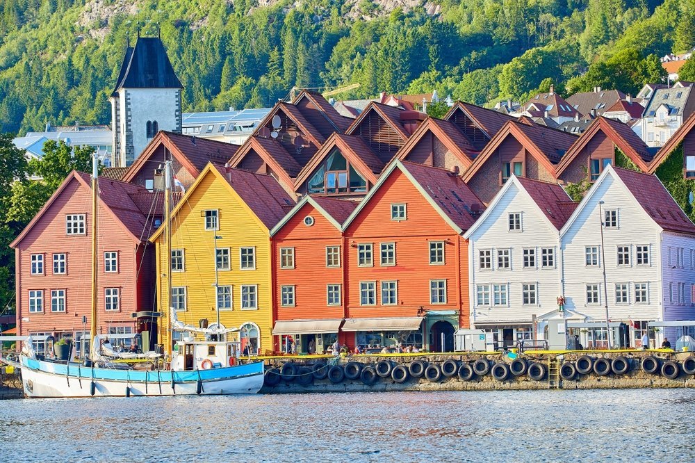 Trehusene på Bryggen